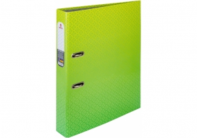 Папка-регистратор A4 Optima 50мм с печатной обложкой, зелено-салатовая O35442