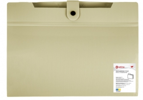 Папка з розширенням, А4, OPTIMA, 600 мкм, фактура "СМУГА", асорті O35546