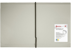 Папка с расширением, А5, OPTIMA, 600 мкм, фактура "ПОЛУНА", ассорти O35547