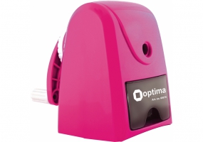 Механічна чинка для олівця з автоматичною подачею, рожева OPTIMA O40676-09