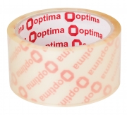 Лента клейкая упаковочная 48 мм х 40 м Optima, прозрачная OPTIMA O45316