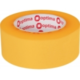 Лента клеящая малярная 48мм*27м, желтая Optima O45342