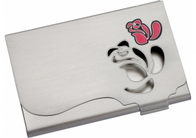 Визитница "Rose", металлическая, с мозаикой, в подарочной упаковке CABINET O51639
