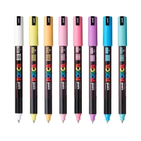 Набір маркерів uni POSCA Soft Color, 0,7мм, 8 шт Uni PC-1MR SOFT COLOR 8C