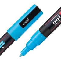 Набір маркерів uni POSCA, 0,9-1,3мм 8 шт Uni PC-3M 8C