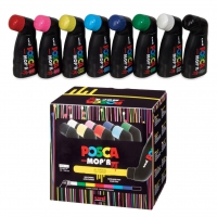 Набір маркерів uni POSCA, 3-19мм, 8 шт Uni PCM-22/8C