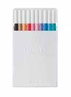 Лайнер uni EMOTT 0.4мм fine line, Soft Pastel Color, 10 кольорів Uni PEM-SY/10C.02SPC