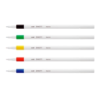 Лайнер uni EMOTT 0.4мм fine line, Vivid Color, 5 цветов Uni PEM-SY/5C.01VC