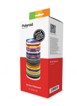 Набір нитки 1.75 мм PLA для ручки 3D Polaroid (22 кольори) PL-2503-00