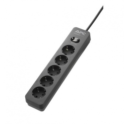 Фільтр мережевий APC Essential SurgeArrest 5 Outlet Black 230V PME5B-RS