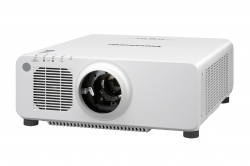 Інсталяційний проектор Panasonic PT-RX110LWE (DLP, XGA, 10400 ANSI lm, LASER), білий, без оптики