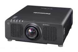 Інсталяційний проектор Panasonic PT-RZ120LBE (DLP, WUXGA, 12000 ANSI lm, LASER), чорний, без оптики