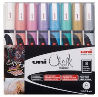 Набір маркерів uni POSCA Metallic Color, 1,8-2,5мм, 8 шт Uni PWE-5M METALLIC 8C