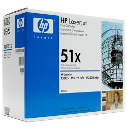 Картридж HP 51X LJ P3005/M3027/M3035 Black (13000 стр) Q7551X