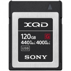 Карта памяти Sony XQD 120GB G Series R440MB/s W400MB/s QDG120F