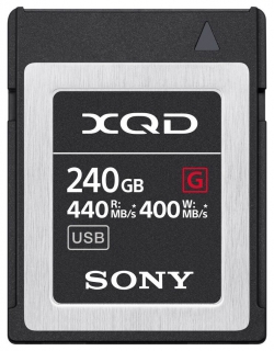 Карта памяти Sony XQD 240GB G Series R440MB/s W400MB/s QDG240F