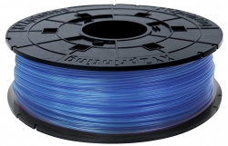 Котушка з ниткою 1.75 мм/0.6 кг PLA XYZprinting Filament для da Vinci, прозорий синій RFPLBXEU05J