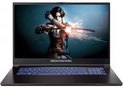 Ноутбук Dream Machines RG2050-17 17.3FHD IPS, Intel i5-12450H, 32GB, F1TB, NVD2050-4, DOS, черный RG2050-17UA32