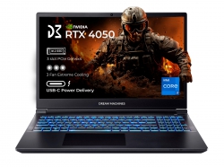 Ноутбук Dream Machines RG4050-15 15.6FHD IPS, Intel i7-14700HX, 32GB, F1TB, NVD4050-6, DOS, черный RG4050-15UA38