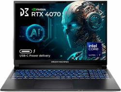 Ноутбук Dream Machines RG4070-16 16FHD+ IPS, Intel U7-155H, 32GB, F1TB, NVD4070-8, DOS, черный RG4070-16UA26