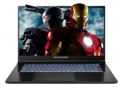 Ноутбук Dream Machines RG5060-17 17.3FHD IPS, Intel i9-14900HX, 32GB, F1TB, NVD5060-8, DOS, черный RG5060-17UA21