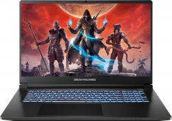 Ноутбук Dream Machines RT5060-17 17.3FHD IPS, AMD AI 7 350, 32GB, F1TB, NVD5060-8, DOS, черный RT5060-17UA24