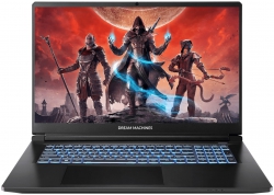 Ноутбук Dream Machines RT5060-17 17.3FHD IPS, AMD AI 7 350, 32GB, F2TB, NVD5060-8, DOS, черный RT5060-17UA25