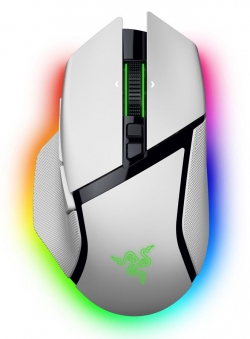 Мышь Razer Basilisk V3 Pro 35K, RGB, USB-A/WL/BT, белый RZ01-05240200-R3G1