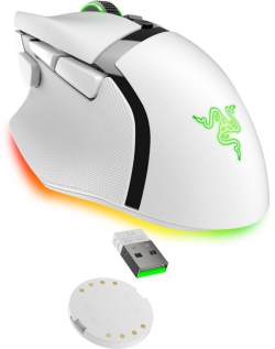 Мышь Razer Basilisk V3 Pro 35K, RGB, USB-A/WL/BT, белый RZ01-05240200-R3G1