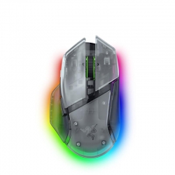 Миша Razer Basilisk V3 Pro 35K, RGB, USB-A/WL/BT, Phantom White Ed. RZ01-05240400-R3G1