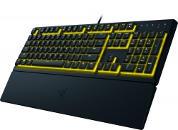 Клавіатура мембранна Razer Ornata V3 X 104key, USB-A, EN/UK, RGB, чорний RZ03-04471900-R371