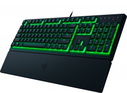 Клавіатура мембранна Razer Ornata V3 X 104key, USB-A, EN/UK, RGB, чорний RZ03-04471900-R371