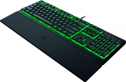 Клавіатура мембранна Razer Ornata V3 X 104key, USB-A, EN/UK, RGB, чорний RZ03-04471900-R371