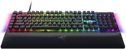 Клавиатура механическая Razer BlackWidow V4, 114key, Yellow Switch, USB-A, EN/RU, RGB, чёрный RZ03-04692500-R3R1