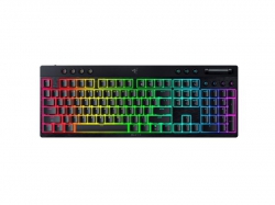 Клавиатура механическая Razer BlackWidow V4 Low-profile HyperSpeed, 104key, Green Switch, USB-A/WL/BT, EN, RGB, чёрный RZ03-05270100-R3M1