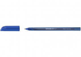 Ручка масляна SCHNEIDER VIZZ F 0,5 мм, пише синім S102103