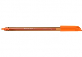 Ручка масляна SCHNEIDER VIZZ F 0,5 мм, пише помаранчевим S102106