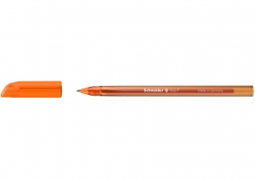 Ручка масляная SCHNEIDER VIZZ F 0,5 мм, пишет оранжевым S102106