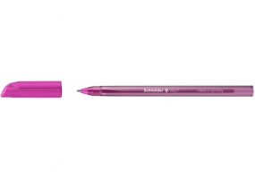 Ручка масляна SCHNEIDER VIZZ F 0,5 мм, пише рожевим S102109