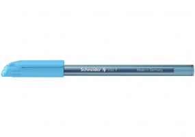 Ручка масляна SCHNEIDER VIZZ F 0,5 мм, пише блакитним S102110
