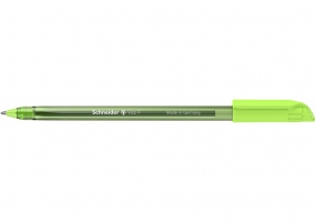 Ручка масляна SCHNEIDER VIZZ F 0,5 мм, пише світло-зеленим S102111