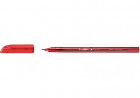 Ручка масляна SCHNEIDER VIZZ M 0,7 мм, пише червоним S102202