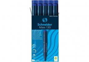 Маркер перманентний SCHNEIDER MAXX 130 2-3 мм, синій S113003