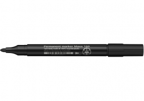 Маркер перманентний SCHNEIDER MAXX 160 1-3 мм, чорний S116001