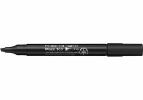 Маркер перманентный SCHNEIDER MAXX 163 1-4 мм, черный S116301