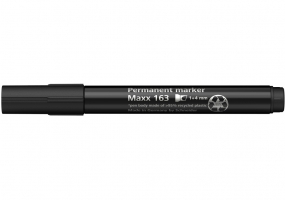 Маркер перманентний SCHNEIDER MAXX 163 1-4 мм, чорний S116301