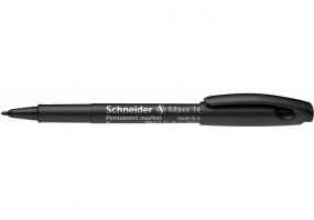 Маркер перманентний SCHNEIDER MAXX 166 1 мм, чорний S116601