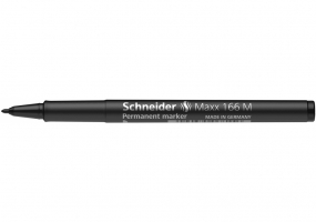 Маркер перманентний SCHNEIDER MAXX 166 1 мм, чорний S116601