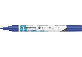 Маркер акриловый для декорат. и художественных работ SCHNEIDER Paint-it 310 2мм синий S120103