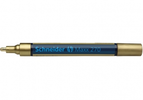 Маркер для декорат. та художніх робір SCHNEIDER MAXX 270 1-3 мм, золотий S127053